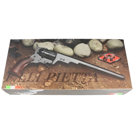 Pietta 1858 Remington New Model Army Snubnose Steel .44 Revolver (RGA44/3'')