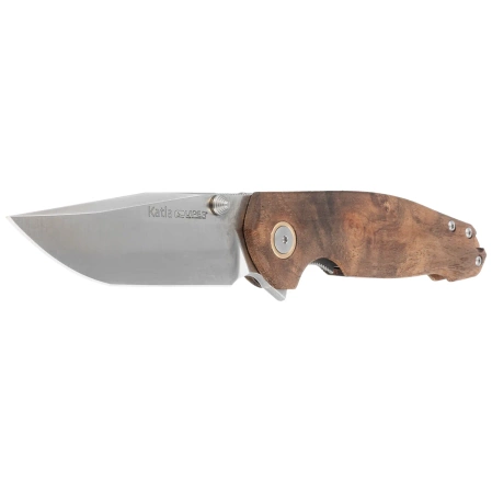 Viper Katla Walnut Wood, Satin M390 by Jesper Voxnæs Knife (V5985NO)