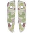 Turq Gear Camo02 G10 Art Series Cubic knife grips