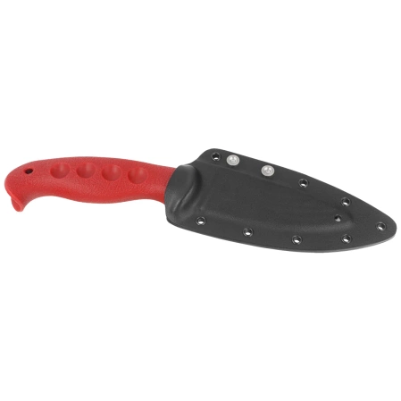 Spyderco Temperance Sprint Run Training Knife Red FRN, Satin 420J2 by Sal Glesser (FB05TRD)
