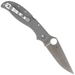 Spyderco Stretch 2 XL Gray G-10, CPM Cru-Wear Plain (C258GPGYCW)