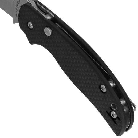 Nóż składany Spyderco Sage 6 Black Carbon Fiber/G10, Satin CPM S30V by Sal Glesser (C123CFBCLP)