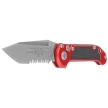 Microtech LUDT Gen III T/E Automatic Knife Red Aluminum, Stonewashed P/S M390MK by Tony Marfione (1136-11RD)