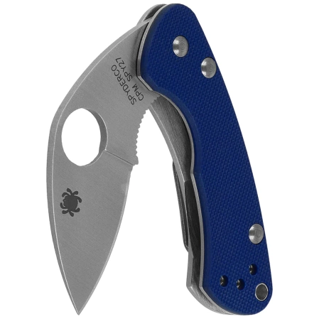 Nóż składany Spyderco Balance Sprint Run Cobalt Blue G10, Satin CPM SPY27 by Ed Schempp (C141GPCBL)