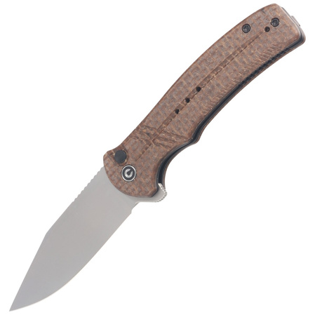 CIVIVI Cogent Brown Micarta, Bead Blasted (C20038D-6)