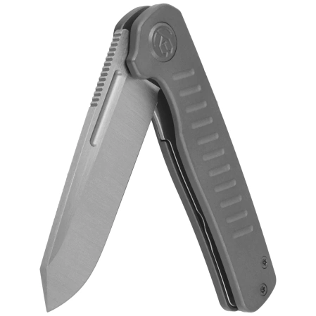 Nóż składany Kubey KB Knives Steelhead Darkwashed Titanium, Satin M390 by Mark Perez (KB315B)