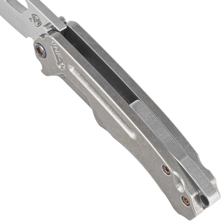 Medford Infraction Tumbled Titanium, Flamed HW/Clip, Tumbled S45VN by Greg Medford (MK031STQ-01TM-TFCF-BN)