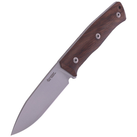 LionSteel Bushcraft Walnut / Fixed Satin Blade (B35 WN)