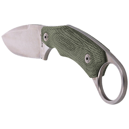 Nóż LionSteel H2 Karambit Canvas Green, Stonewashed M390 by Tommaso Rumici (H2 CVG)