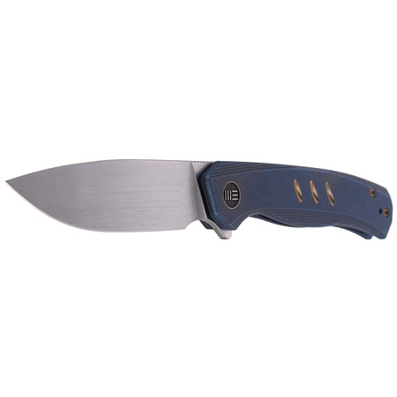 Nóż WE Knife Seer LE No 518/610 Blue Titanium, Rubber Silver (WE20015-2)