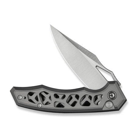 Civivi Anaaki Knife Gray Aluminum, Satin Nitro-V (C24039-2)