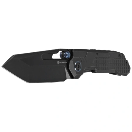 Remette RT-Cool Leopard Knife Black Titanium, Plating Black Stonewashed M390 (RTKS-B)