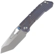 Remette RT-Cool Leopard Knife Grilled Blue Titanium, Pearlescent M390 (RTKS-L)