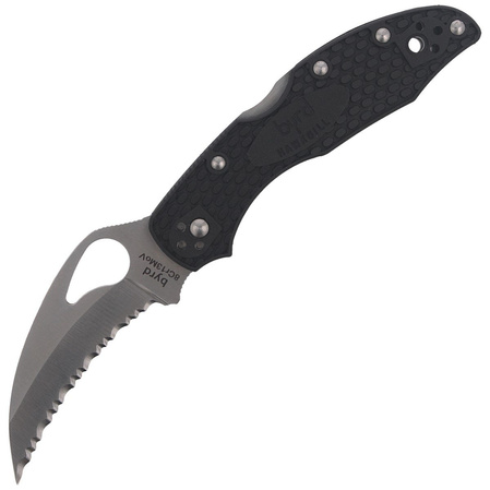 Spyderco Byrd Hawkbill FRN Black, SpyderEdge (BY22SBK)