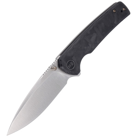 WeKnife Subjugator Gray Titanium/Marble Carbon Fiber, Satin CPM 20CV (WE21014D-1)