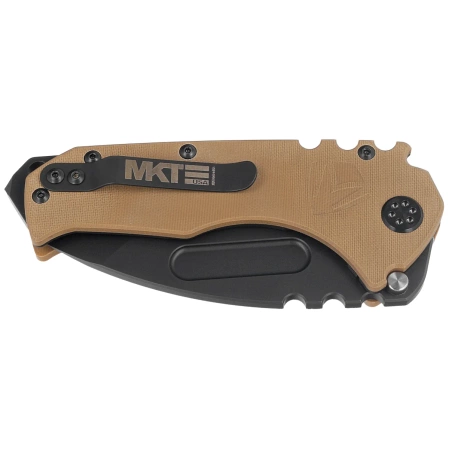 Medford Praetorian Scout M/P Coyote G10, Black DLC HW/Clip, Black DLC D2 by Greg Medford (MKM30DPT-0909-TPCP-BP)