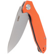 Kubey Nova LL KU117H Knife Orange G10, Bead Blasted D2