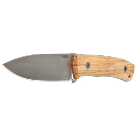 LionSteel M4 Olive Wood, Satin M390 by Molletta knife (M4 UL)