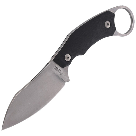 Nóż LionSteel H1 G10 Black, Stonewashed M390 by Tommaso Rumici (H1 GBK)