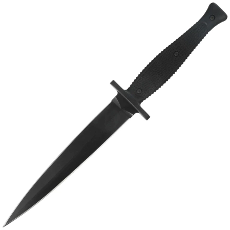 Spartan Blades George Raider Black G10, Black Powder SK5 by Les George (SBBL3BK)