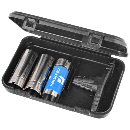 Reximex RS 912 Silver 28" 12/76 Side-by-Side Shotgun