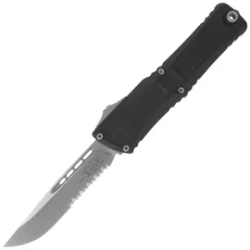 Nóż automatyczny OTF Microtech Combat Troodon Gen III S/E Black Aluminium, Apocalyptic P/S M390MK by Tony Marfione (1143-11AP)