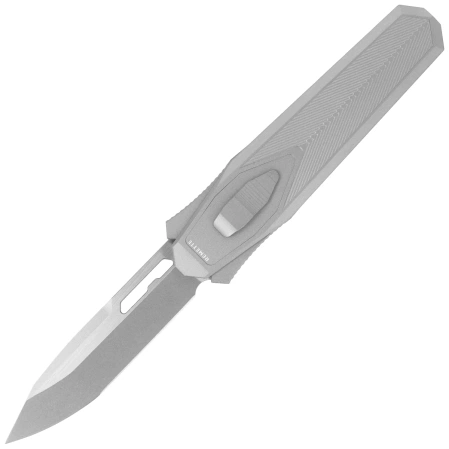 Remette RT-Swordfish T Knife Gray Aluminum/Carbon Fiber, Stonewashed 14C28N (ZL103C2)