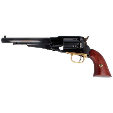 Pietta 1858 Remington New Model Army Steel .44revolver set: Round Balls, Safety Glasses, Percussion Caps, Capper