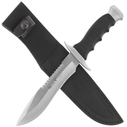 Nóż Muela 85-162 Black Rubber, Satin Nitro-42