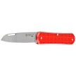 Scyzoryk Fox Vulpis Grenade Pattern Red Aluminium, Polished N690Co (FX-VPGP130 RD)