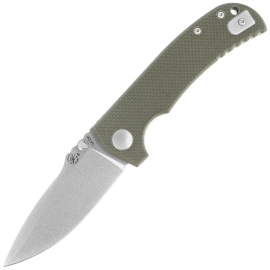 Spartan Blades Astor Green G10, Tumbled CPM 154CM by Les George (SFBL8GR)