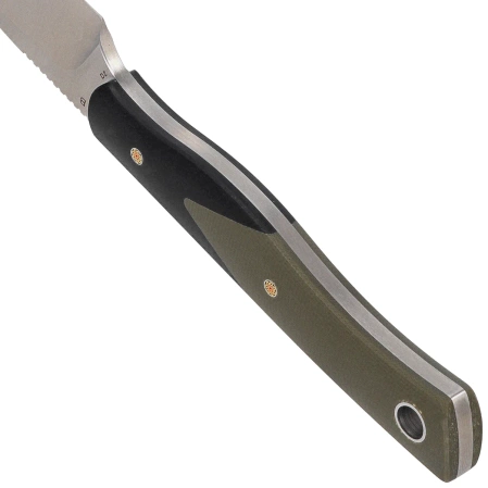 Nóż Bestech Heidi Blacksmith #1 Black / Green G10, Satin D2 by Heidi (BFK01A)