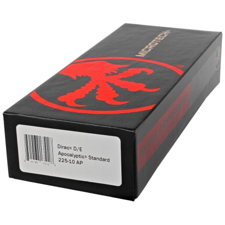 Microtech Dirac D/E OTF Knife Black Aluminum, Apocalyptic M390 by Tony Marfione (225-10AP)