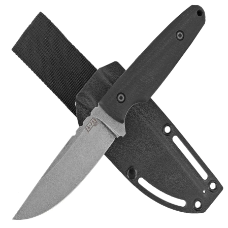 Nóż Za-Pas Handie Black G10, Acid Stonewashed NMV (HAN-ST-G10-BL)