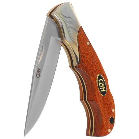 Herbertz CJH Cocobolo Wood/Nickel Silver, Satin 440A (10000669)