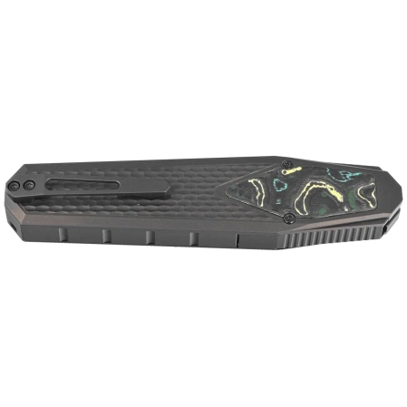 Remette Swordfish Black DLC Titanium / Yellow Green Carbon Fiber, Black DLC M390 (ZL101A6)