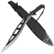 Maczeta Third Decor Habitat Yakuza Black Rubberized ABS, Satin/Black 420 (H0300N)