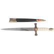 Sztylet templariuszy Decor Habitat Templar Dagger White ABS, Satin (S0296)