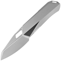 Remette RT-Woodpecker Knife Gray Titanium, Hand Grinding Pearlescent M390 (RTWP-T)