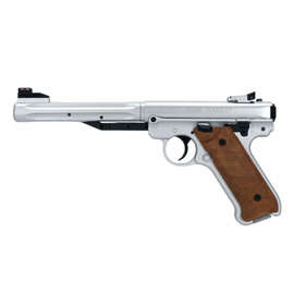 Pistolet wiatrówka Umarex Ruger Mark IV srebrny 4.5 mm