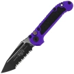 Nóż automatyczny Microtech LUDT Gen III T/E Purple Aluminium, Black F/S M390MK by Tony Marfione (1136-3PU)