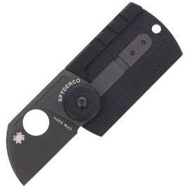 Spyderco Dog Tag Folder CF/G-10 Laminate Black (C188CFBBKP)