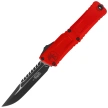 Microtech Combat Troodon Gen III Interceptor Signature OTF Knife Red Aluminum, Black M390MK by Tony Marfione (1217-1RDS)