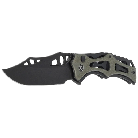 Nóż składany Civivi Biophase Black Aluminium/OD Green G10, Black Stonewashed Nitro-V (C23083C-2)