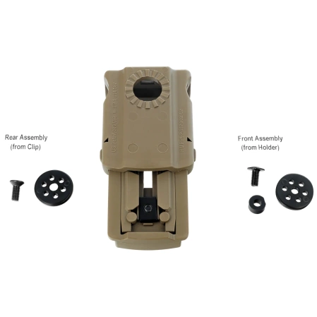 ESP Swiveling Belt Clip 360°, Khaki (UBC-01 KH)
