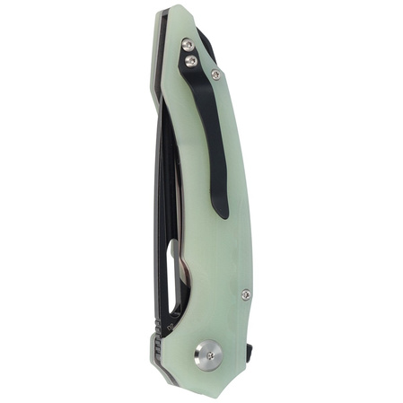 Bestech Ornetta Jade G10, Black/Satin D2 by Kombou Knife (BG50D)