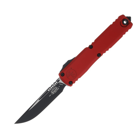 Nóż automatyczny OTF Microtech Ultratech Gen IV S/E Red Aluminium, Black M390MK by Tony Marfione (11214-1RD)