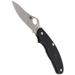 Spyderco UK Penknife Drop Point Knife Black FRN, Satin CTS BD1N by Sal Glesser (C94PBK3)