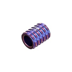 Titanium Paracord WE Knife Bead, Purple (A-02B)