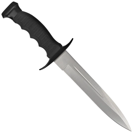 Nóż Muela 95-191 Black Rubber, Satin 420H